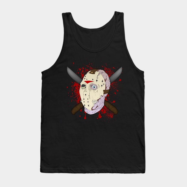 Lake Side Slasher Tank Top by schockgraphics